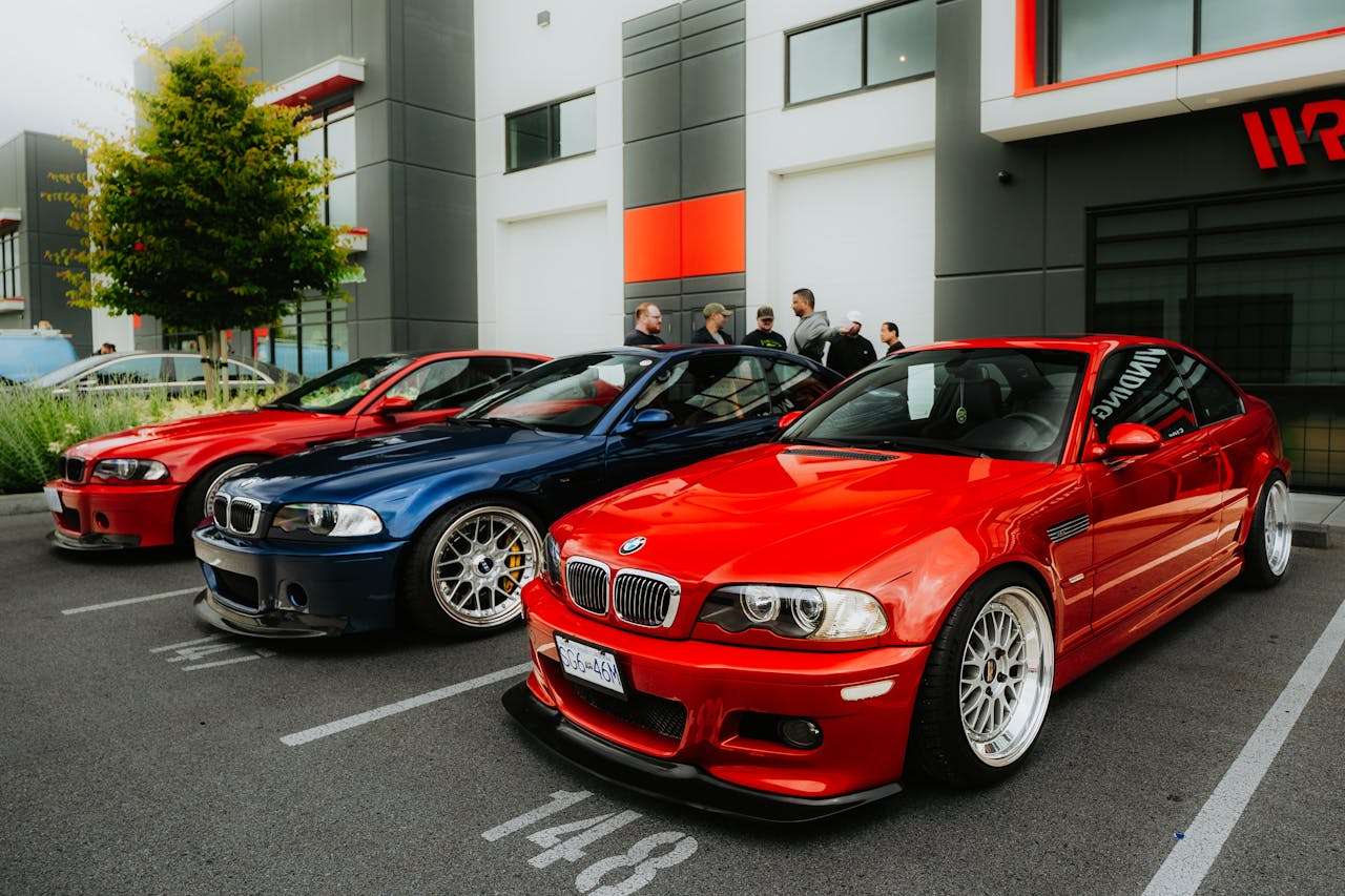 vibrant-car-show-featuring-bmw-models-32726198